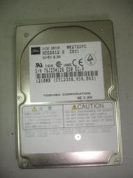 【電腦零件補給站 】Toshiba MK2720FC 1G (1216MB) IDE 2.5吋硬碟