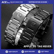 Apply To TAG Heuer 22mm Stainless Steel Watch Strap For CARRERA Autavia 6