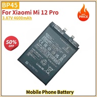 BP45 battery 3.87V 4600mAh For Xiaomi Mi 12 Pro Mobile Phone Replacement Battery Brand-New High Qual