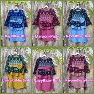 Baju kurung songket budak peplum Songket plan kanak-kanak kids baby raya 2019