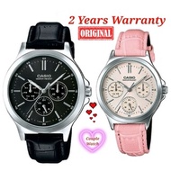 [2YEARS WARRANTY] Casio Original MTP-V300L-1A & LTP-V300L-4A Men Ladies Couple Watch V300L-1A V300L-