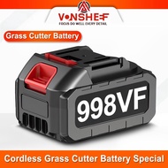 Mesin Rumput Bateri 998VF Rechargeable Lithium Battery for  Grass Cutter Machine Grass Trimmer