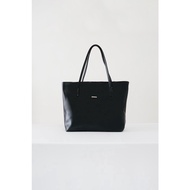 ASHLEY SHINY BLACK MERCHE WOMEN'S TOTE BAG LATEST TRENDY ELEGANT A1F8 Elegant Viral Simple Cute Cute