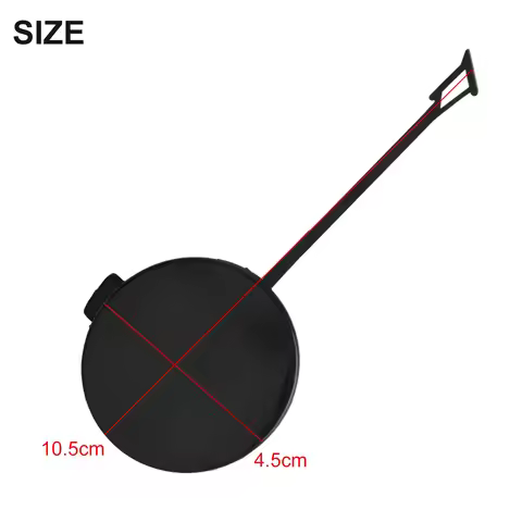 Fit For A4 B7 2004-2008 Tow Hitch Cover OE 8E0807241C ABS Accessories Black Cover Parts Bumper Towin