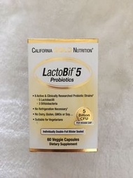美國 益生菌 50 億 #60 粒裝 #120 粒裝 #獨立包裝✨LactoBif 5 Billion Probiotics #60 capsules #120 capsules ✨Californi