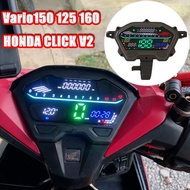 Plug and play For Honda Vario 125 LED Vario 150 Vario 160 CLICK V2 Digital Meter Speedometer Tachome