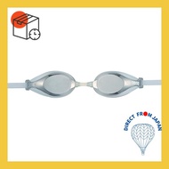 Arena swimming goggles Q-CHAKU FINA approved, silver×clear×clear (SCCL) AGL-2400 with anti-fog and mirror coating, free size