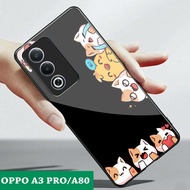 Softcase Glass Oppo A3 Pro A80 2025 - Casing hp Oppo A3 Pro A80 - K34
