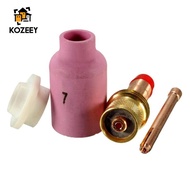 KOZEEY 4xTIG Gas Lens KIT Size 3/32" 45V26 10N24 54N15 54N01 for  Welding Torch