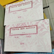 Factur/ Bond Cash @ 3 Copies - Scout Palace