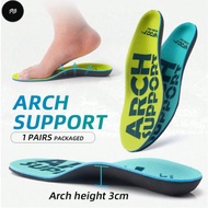 PW Free cut Arch Support Comfortable Insole Plantar Fasciitis Correction Insole Running Insole for M