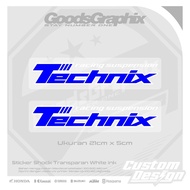 Technix Racing Suspension TGR Transparent Super Clear USD Shock Sticker