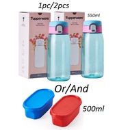 *550ml 1pc/2pcs*Tupperware H2Go with Easy Open Cover 550ml Tumbler Water Bottle with gift box