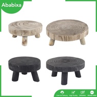 [Ababixa] Plant Stand, Plant Stool, Round, Garden, Flower Pot Holder, Flower Pot Stand for Indoor Lawn