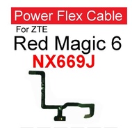 Power Volume Buttons Flex Cable For ZTE Nubia Red Magic 3 3S NX629J 5G 5S NX659J 6 6Pro NX669J 7 NX6