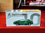 全新 絕版 TINY 微影 10 TOYOTA PRIUS TAXI 豐田 混能 新界 綠色的士 合金 模型車