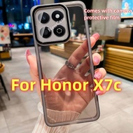 Colorful Casing For Honor X7C 4G 5G 2024 HonorX7C X7 C Shockproof Silicone Phone Case Comes with cam