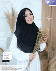 Zahwa Daffi Hijab Best Seller Ceruty Babydoll Jilbab Bergo Instan Premium Berkualitas Antem Mini Pad