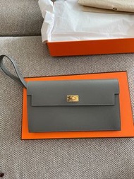 全新Hermes Kelly Pocket Long Wallet