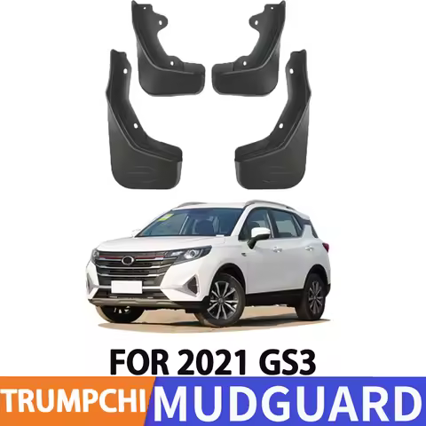 For 2021 GAC Trumpchi GS3 Car Tire Fenders, Splash Guards, Front and Rear Wheel Fenders