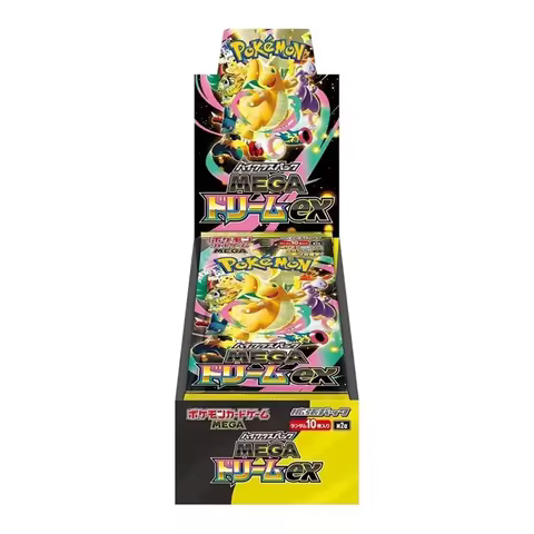 Pokemon Cards Original Trading PTCG Japanese M2a Booster Pack Original Box MEGA Gengar Ex Mary Card 