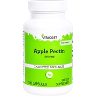 美國Vitacost 蘋果果膠 500亳克 100粒膠囊