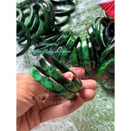 Super beautiful vip 5A jade bracelet, size 51-57mm, inspected product with box