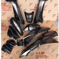 COVERSET KOSONG PLAIN HITAM  (MATT BLACK ) YAMAHA LAGENDA SRL 110 SRL 110Z SRL 110ZR SRL 115  CARB  