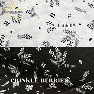 Crinkle Cringkle Berries Fabric 0.5 meters