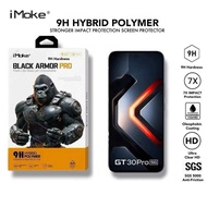 iMoke 9H Black Armor Pro Impact Screen Protector For infinix GT 30 Pro/GT 20 Pro/GT 10 Pro/Note 30 P