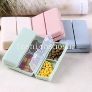 Straw 1PC Weekly Pill Box 7 Days Foldable Travel Medicine Strawt Case Container Dispenser Organizer Tools