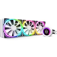 NZXT Kraken Z73 RGB 360mm - RL-KRZ73-RW - AIO RGB CPU Liquid Cooler - Customizable LCD Display - Imp