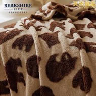 BERKSHIRE雙面舒棉絨毛毯小毯子午睡毯辦公室宿舍冬季蓋毯