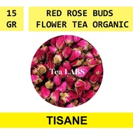 MAWAR Rose Tea Red Rose Buds Flower Tea Standing Pouch/