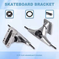 [VET Store] Exclusive2Pcs 6.25Inch Silver Surf Skateboard Trucks Surf Skate Skateboard Truck Fish Bo