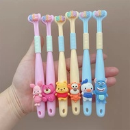 3D Three-Sided Toothbrush for Kids Disney Teen/ 5-12 Years Old Soft Bristles Disney Character Toothb