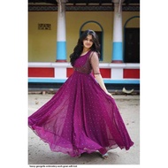 Anarkalli Georgette Embroidery Gown