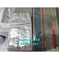 PP plastic 15x27, 15x21, 13x21, 12x17 glass plastic, laundry plastic, clear plastic, cake plastic, a