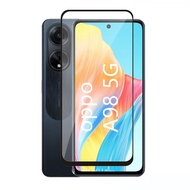 FULL TEMPERED GLASS OPPO A98 5G / A78 (4G & 5G) / A58 (4G & 5G) / A38 4G