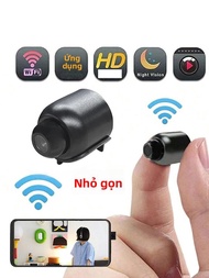 Camera Dome Không Dây Toàn Cảnh HD Mới WiFi Xoay 360 Độ Với Tầm Nhìn Ban Đêm IR Máy Quay Phim Mini Đ