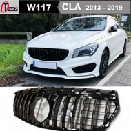 W117 GT Grill Car Front Hood Radiator Grille for Mercedes CLA Class  X117 Shooting Brake & C117 Coup