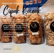 Cipak koceak 07 Ayam suwir kemasan / Cipak koceak garut kering/ Cipak koceak pedas / Cemilan enak da