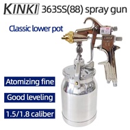 Japan KINKI 63SS (88) Spray Gun Spray Gun Under The Pot Spray Gun High Atomization Furniture Car Pai