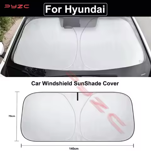 Car Windshield SunShade Cover for Hyundai Elantra Creta Ix35 Ix45 I10 I30 I40 Anti UV Car Accessorie