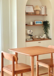 MAAI Design Haru Table โต๊ะทานข้าว80x80 สไตล์ญี่ปุ่น มินิมอล โคซี่