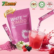 【KKM】7LUME White Tomato 800mg Skin Supplement | HALAL Certified | 9-in-1 Berry Drink Mix with White 