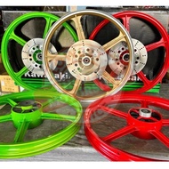 EX5 HONDA Ar80 AR80 Kawasaki ar80 FULL SET SIAP CUSTOM Ar80 custom Hub spocket ar80 custom ex5 GREEN BLACK GOLD