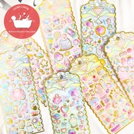 3D CANDY WX-VF Embossed Stickers Random Stickers/ Children's Character Stickers/ Toy Stickers