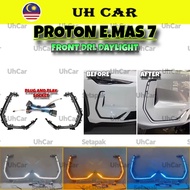 Proton EMAS 7 / Geely Galaxy E5 Front Bumper LED DRL Daylight Running Signal Light Plug & Play For E