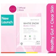 Hot KITSUI Whitie Snow 17's x 15g | Probiotic | Prebiotic | Pencerahan Kulit | Niacinamide |